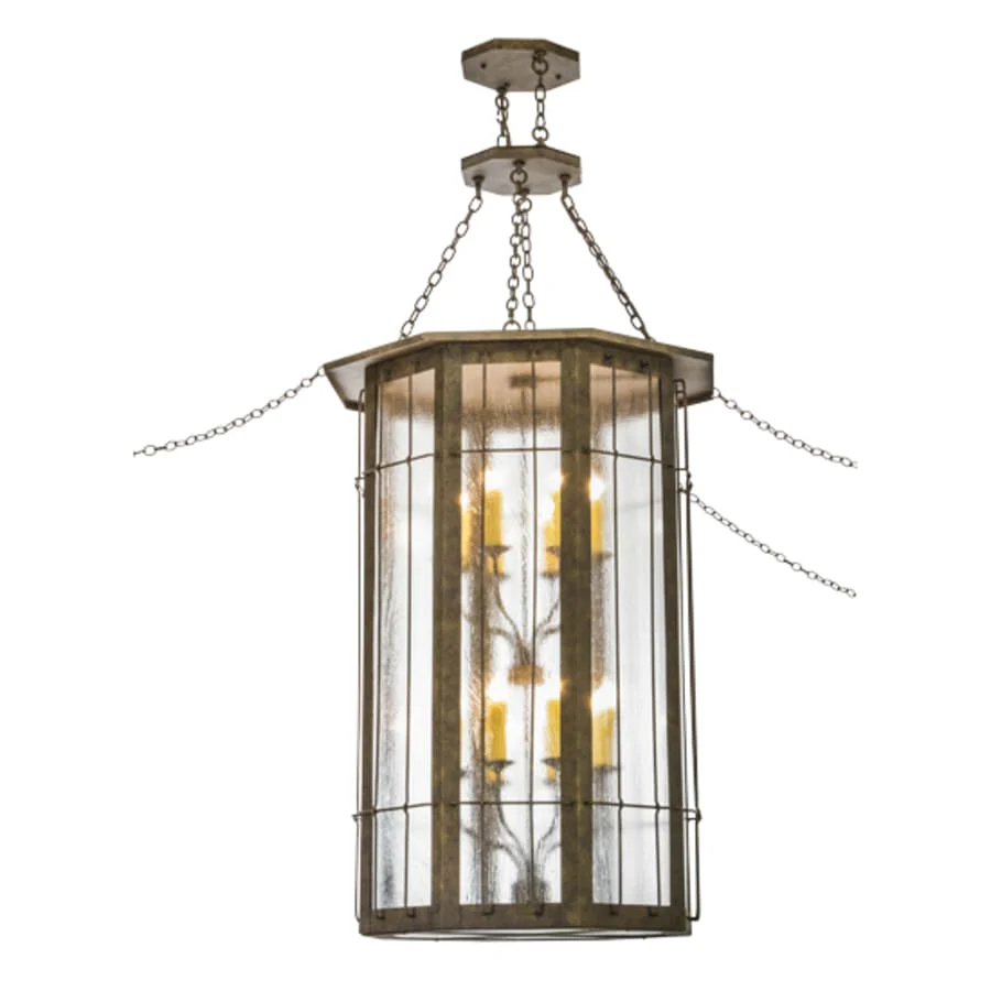 Meyda Tiffany Albany 16 Light 38" Wide Taper Candle Pendant - Image 1