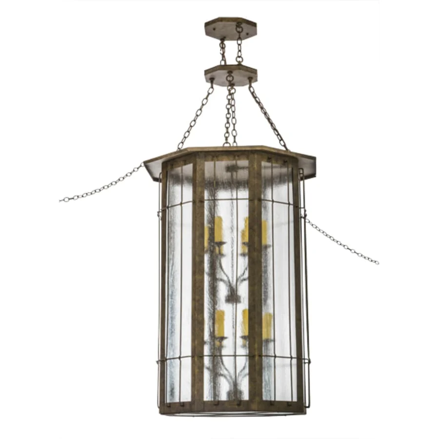 Meyda Tiffany Albany 16 Light 38" Wide Taper Candle Pendant - Image 3
