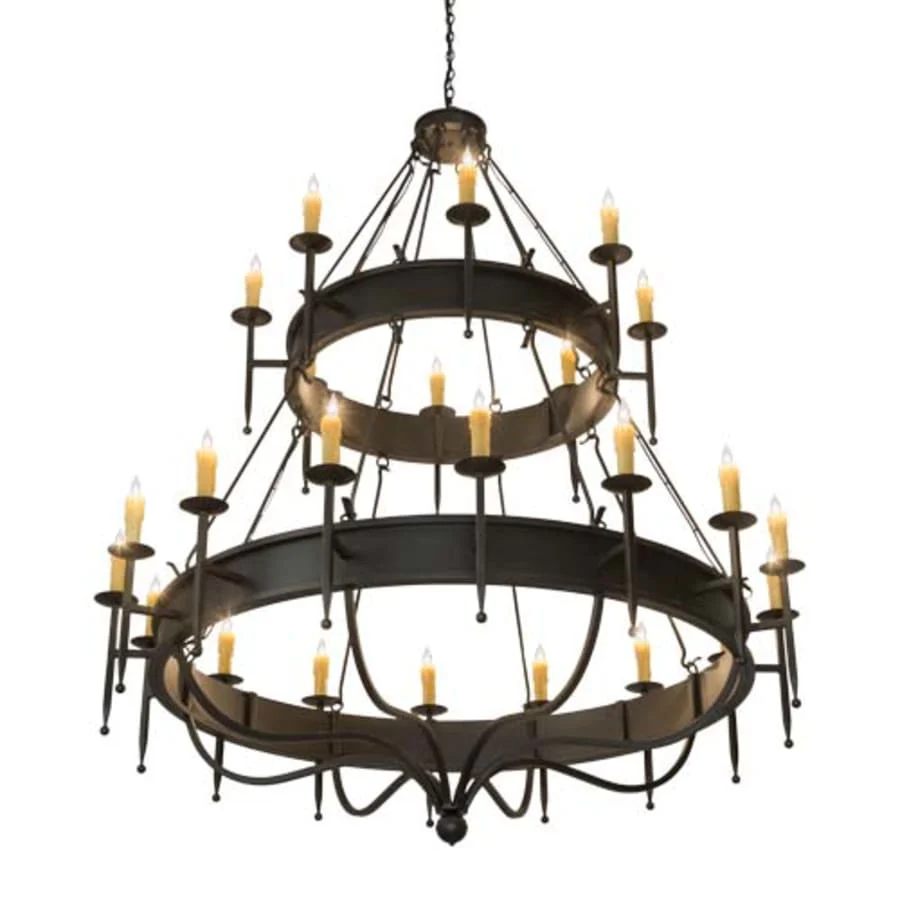 Meyda Tiffany Marta 24 Light 72" Wide Taper Candle Style Chandelier - Image 1