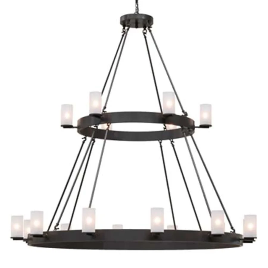 Meyda Tiffany Chappell 16 Light 72" Wide Ring Chandelier - Image 1