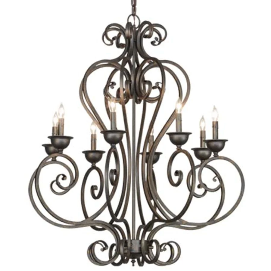 Meyda Tiffany Fernando 8 Light 36" Wide Taper Candle Empire Chandelier - Image 1