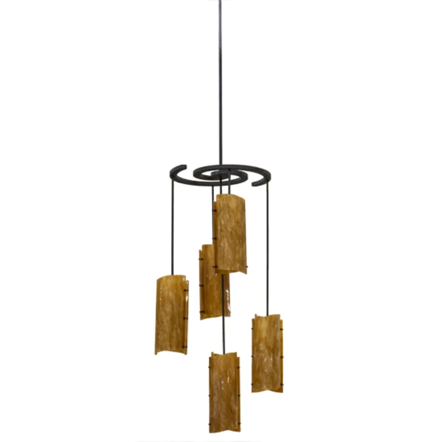 Meyda Tiffany Vortex 5 Light 34" Wide Chandelier - Image 3