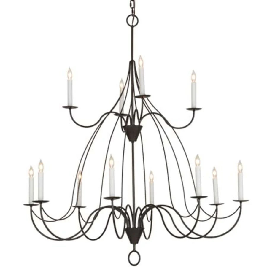 Meyda Tiffany Polonaise 12 Light 48" Wide Taper Candle Style Chandelier - Image 1