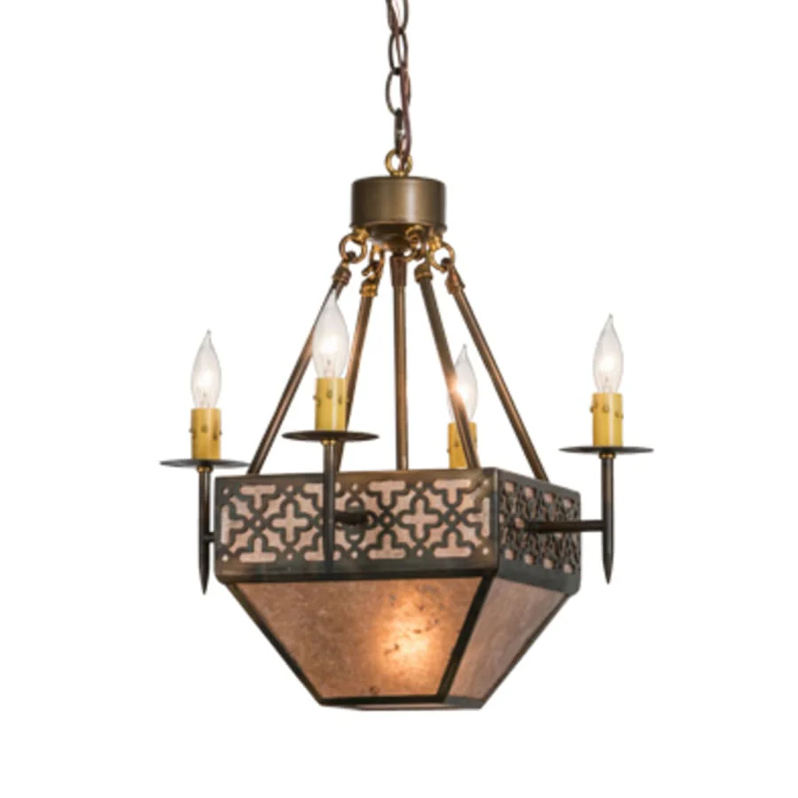 Meyda Tiffany Gironde 16" Wide Taper Candle Pendant - Image 1