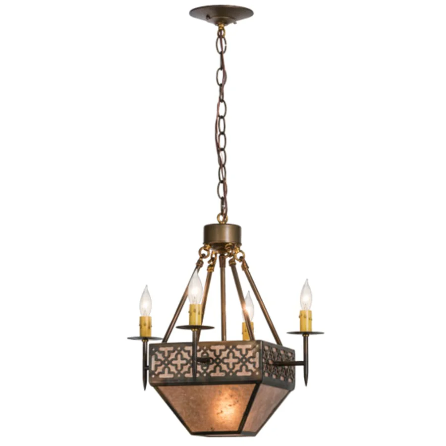 Meyda Tiffany Gironde 16" Wide Taper Candle Pendant - Image 2