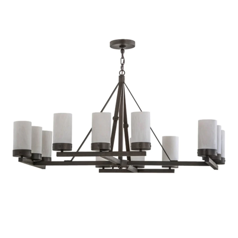 Meyda Tiffany Parker 12 Light 48" Wide Chandelier - Image 3