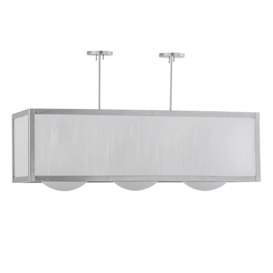 Meyda Tiffany Quadrato 3 Light 44" Wide Linear Pendant - Image 3