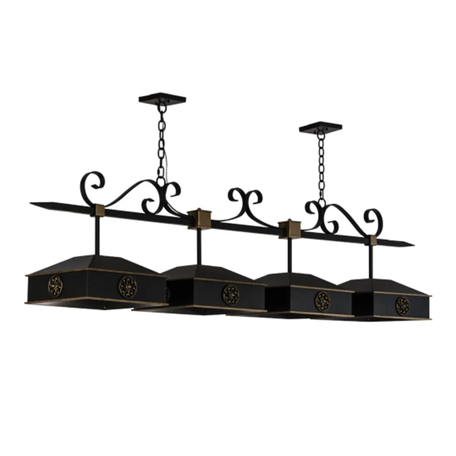 Meyda Tiffany Stefano 4 Light 78" Wide Linear Pendant - Image 3