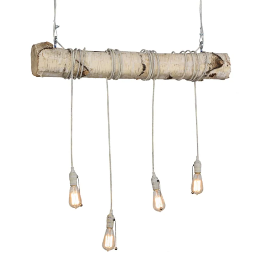 Meyda Tiffany Hounds Tooth 4 Light 36" Wide Abstract Linear Pendant - Image 3
