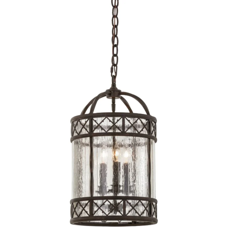 Meyda Tiffany Antencio 3 Light 12" Wide Taper Candle Pendant - Image 3