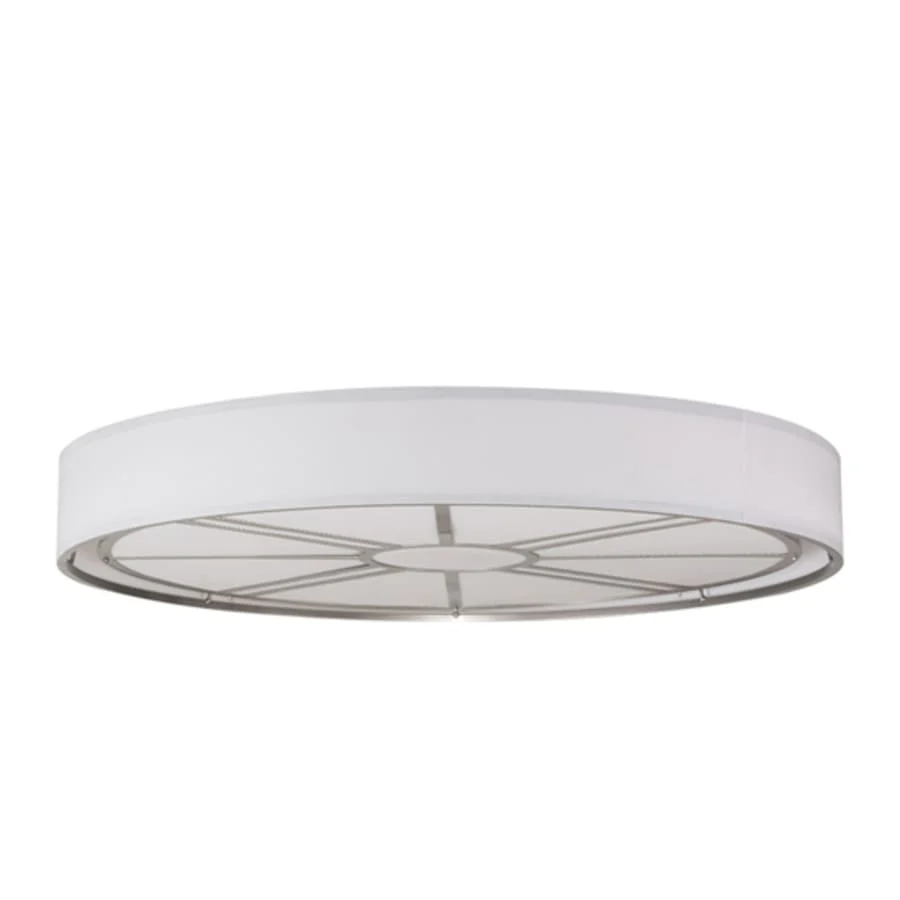 Meyda Tiffany Cilindro Milwaukee 8 Light 60" Wide Flush Mount Drum Ceiling Fixture - Image 2
