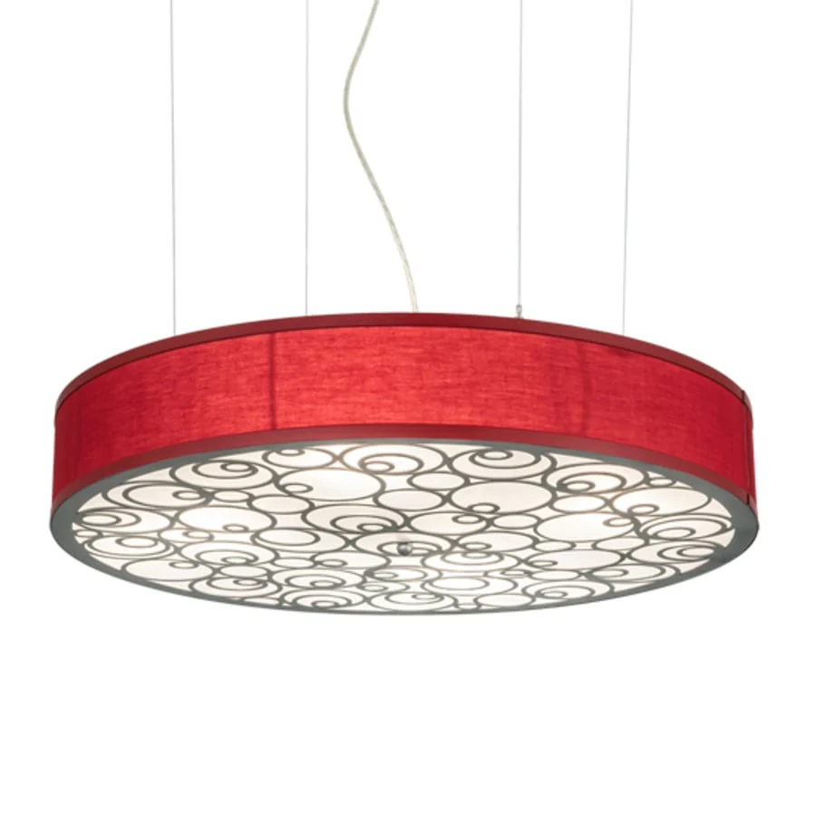 Meyda Tiffany Cilindro 4 Light 30" Wide Suspension Pendant - Image 2