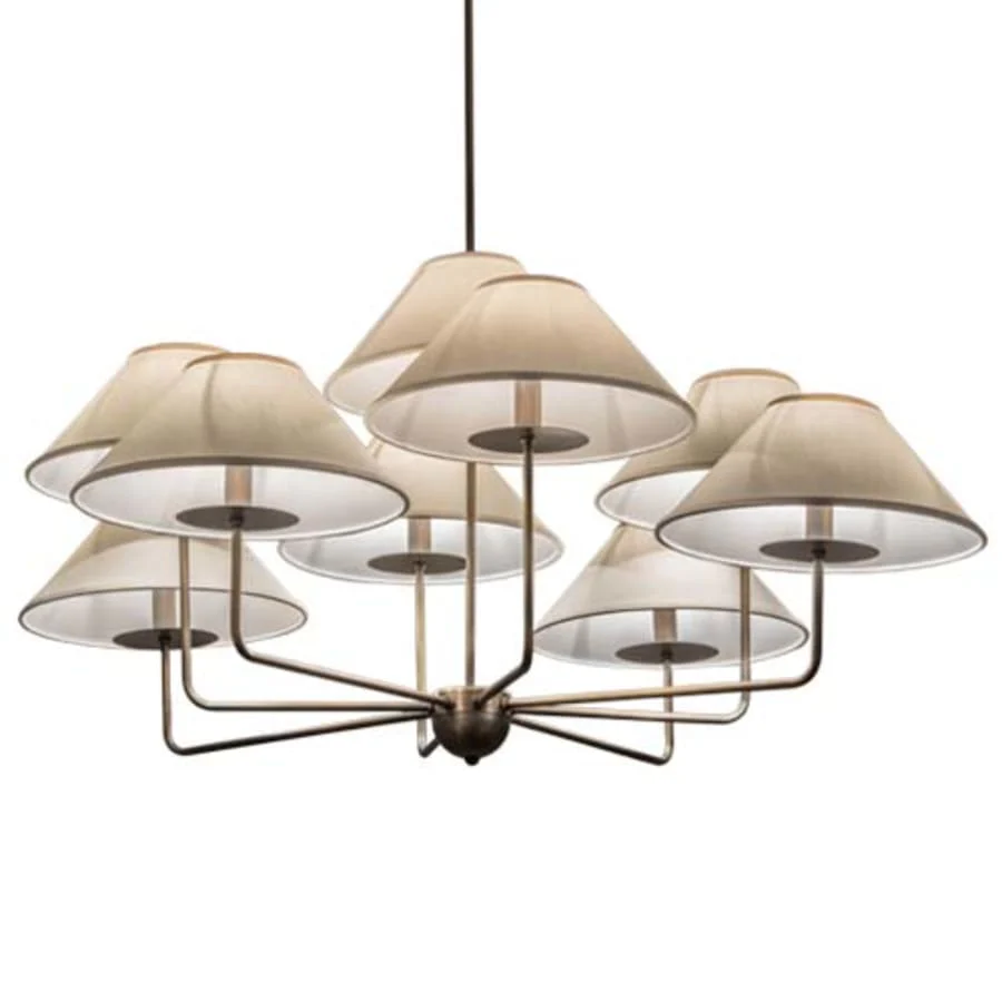 Meyda Tiffany Annacostia 9 Light 42" Wide Chandelier - Image 1