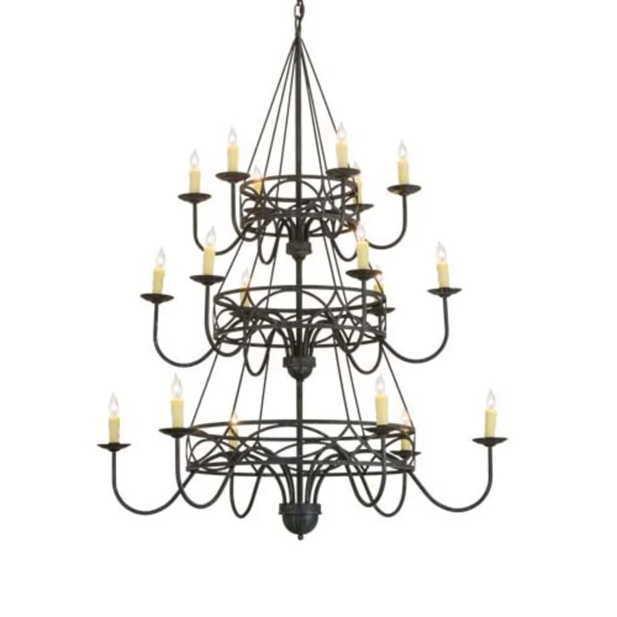 Meyda Tiffany Polonella 18 Light 48" Wide Taper Candle Style Chandelier - Image 1