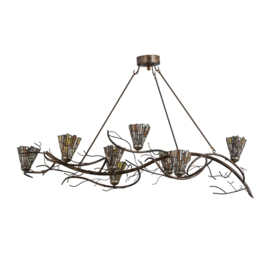 Meyda Tiffany Winter Solstice 8 Light 27" Wide Chandelier - Image 3