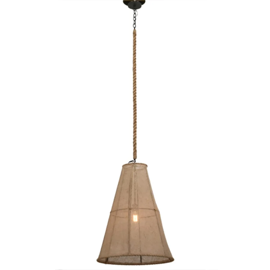 Meyda Tiffany Textrene 24" Wide Pendant - Image 3
