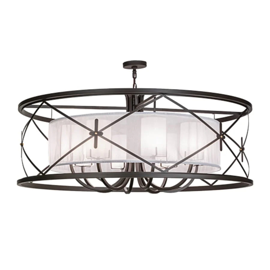 Meyda Tiffany Penelope 8 Light 60" Wide Pendant - Image 3