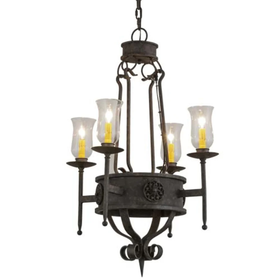 Meyda Tiffany Lorenzo 4 Light 24" Wide Chandelier - Image 1