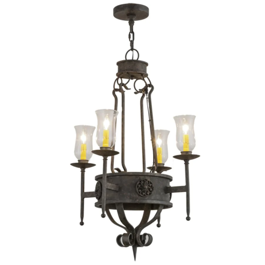Meyda Tiffany Lorenzo 4 Light 24" Wide Chandelier - Image 2