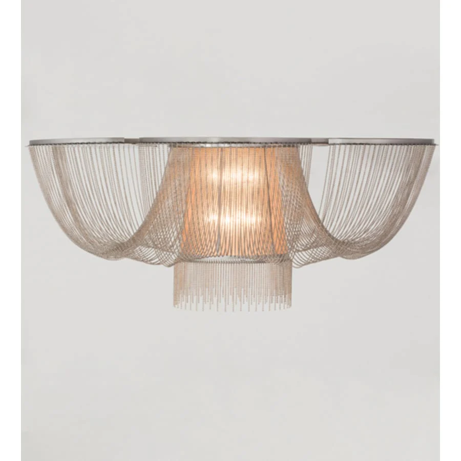 Meyda Tiffany Niagara 8 Light 60" Wide Flush Mount Waterfall Ceiling Fixture - Image 3