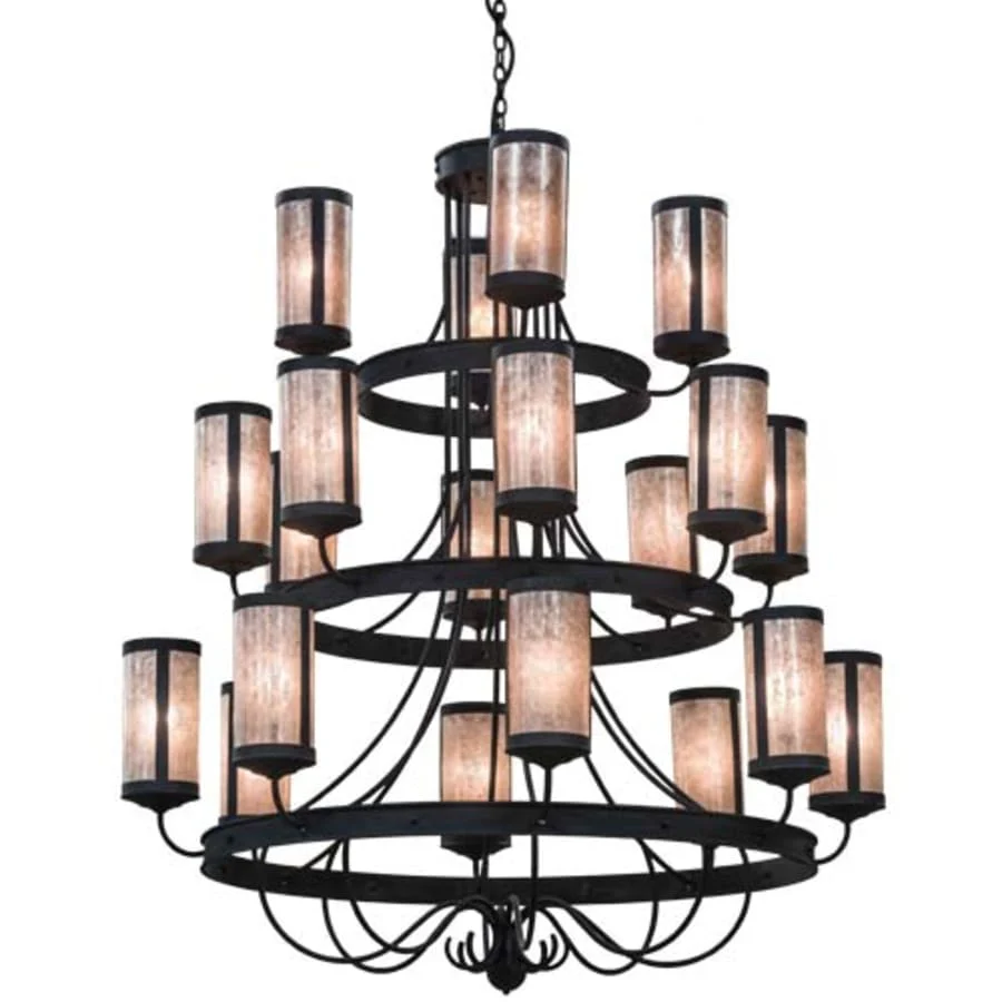 Meyda Tiffany Nehring 20 Light 60" Wide Ring Chandelier - Image 1