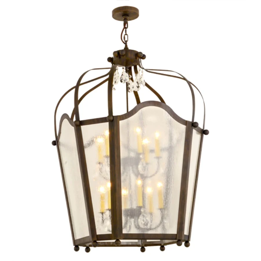 Meyda Tiffany Citadel 12 Light 35" Wide Taper Candle Pendant - Image 2
