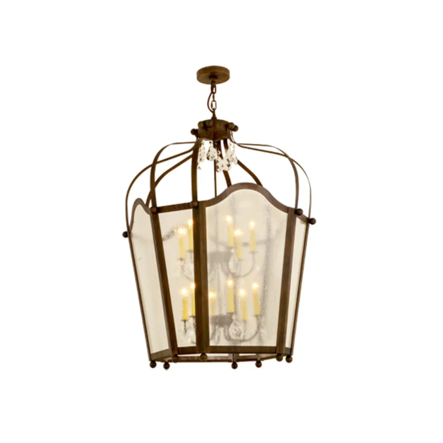 Meyda Tiffany Citadel 12 Light 35" Wide Taper Candle Pendant - Image 3