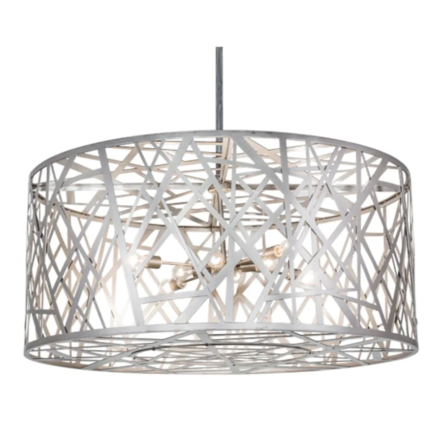 Meyda Tiffany Bird's Nest 8 Light 54" Wide Cage Pendant - Image 2