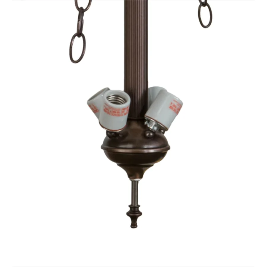 Meyda Tiffany Pinecone 4 Light 22" Wide Pendant - Image 3
