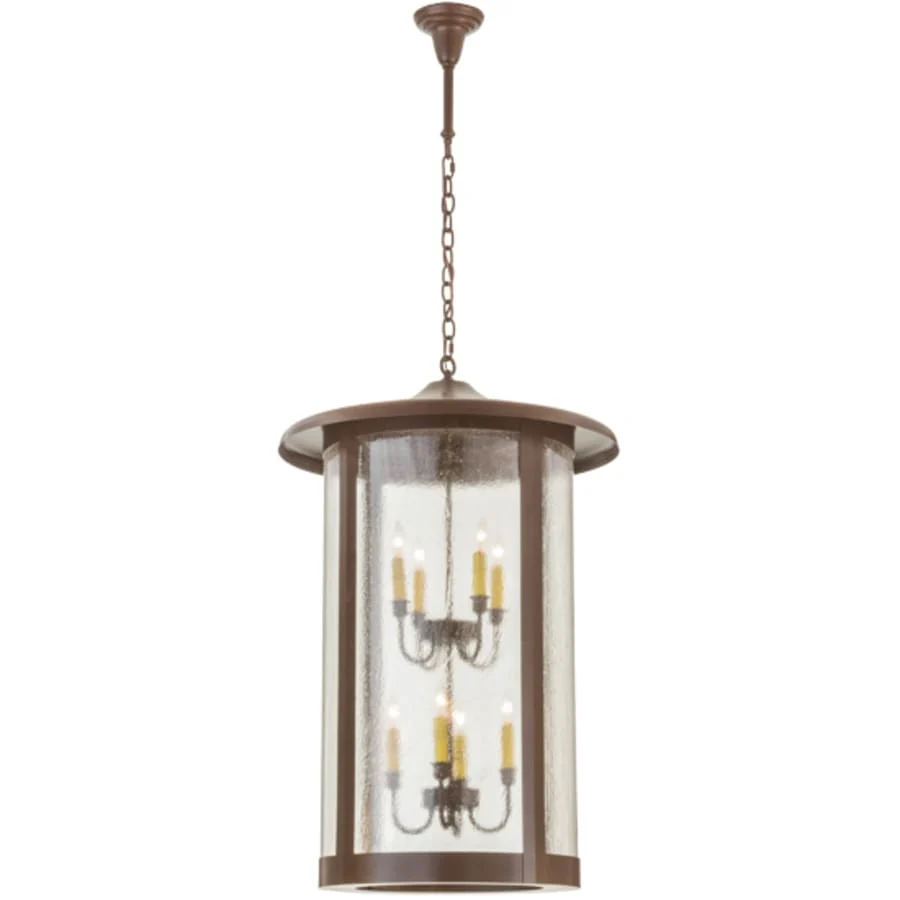 Meyda Tiffany Prime 8 Light 24" Wide Taper Candle Pendant - Image 2