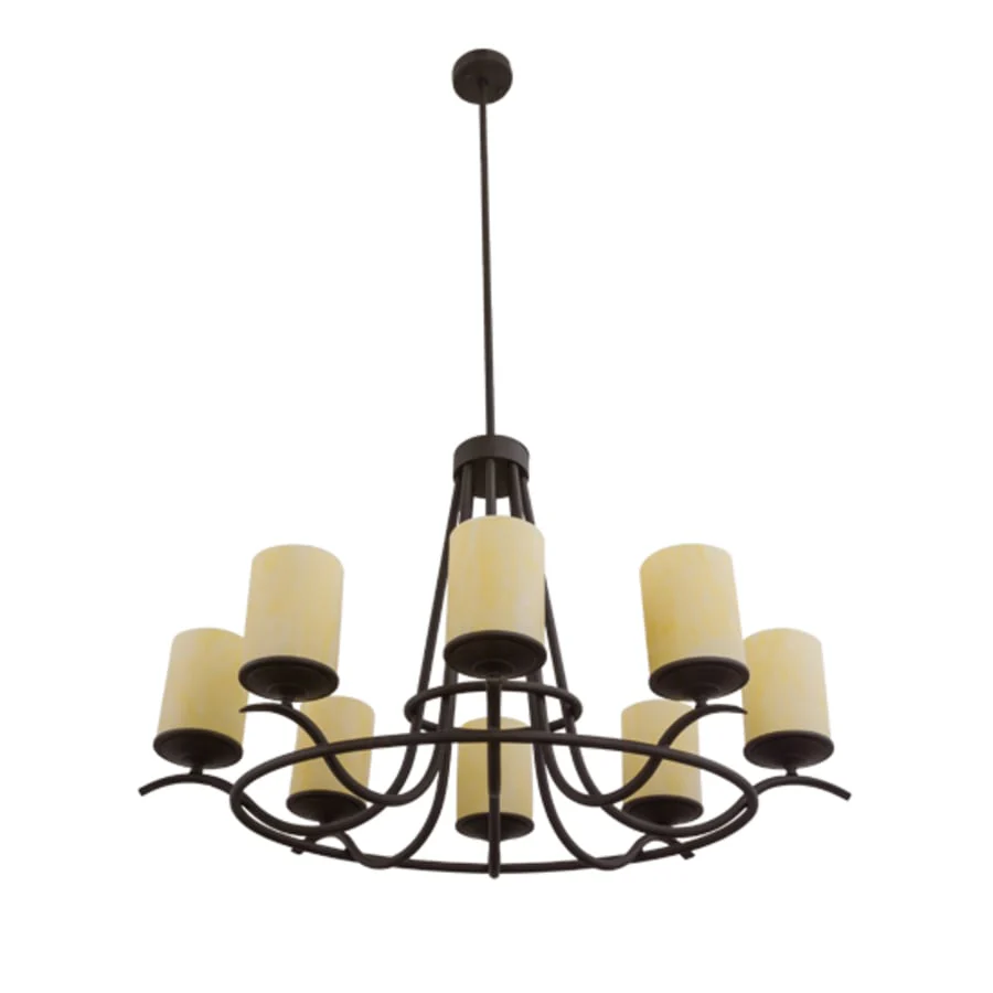 Meyda Tiffany Octavia 8 Light 34" Wide Ring Chandelier - Image 3
