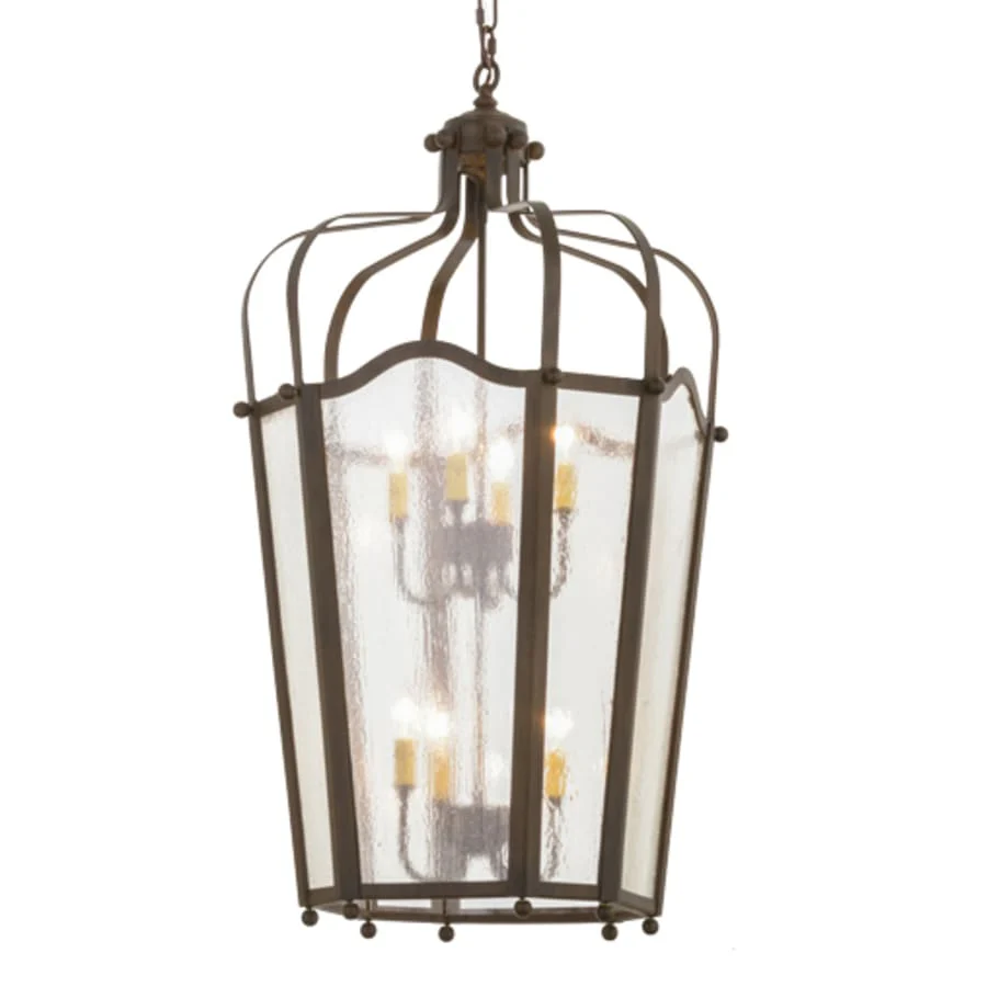 Meyda Tiffany Citadel 8 Light 22" Wide Taper Candle Pendant - Image 1