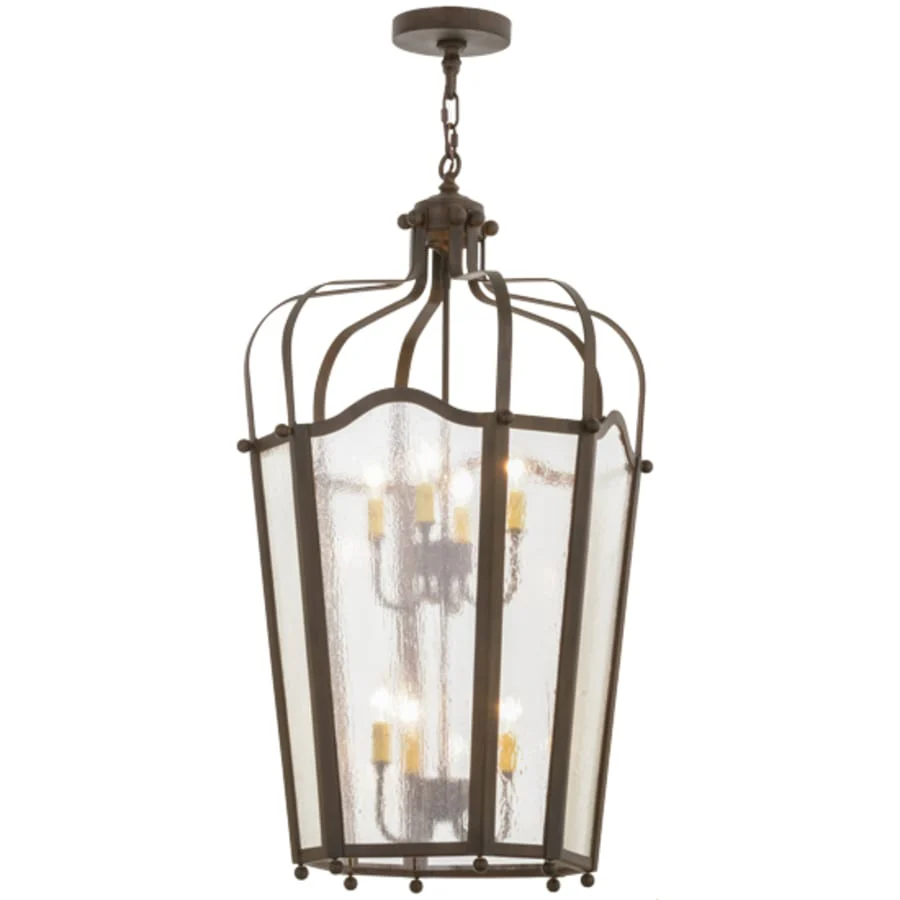 Meyda Tiffany Citadel 8 Light 22" Wide Taper Candle Pendant - Image 2