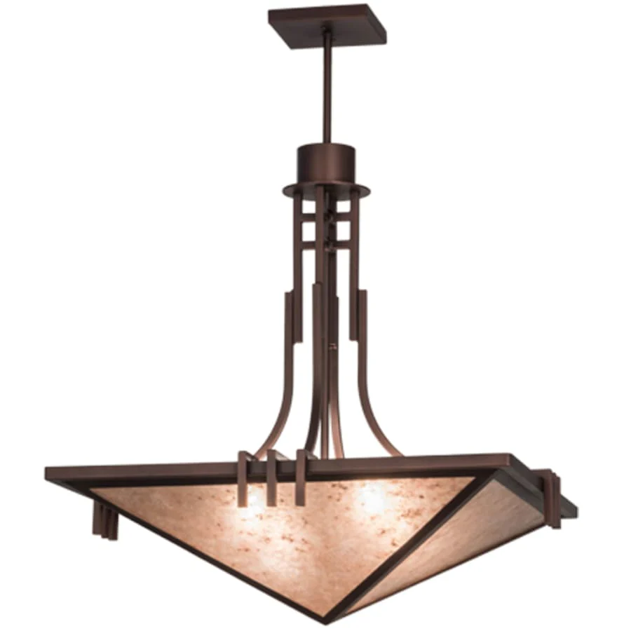 Meyda Tiffany Lineage 4 Light 38" Wide Pendant - Image 2