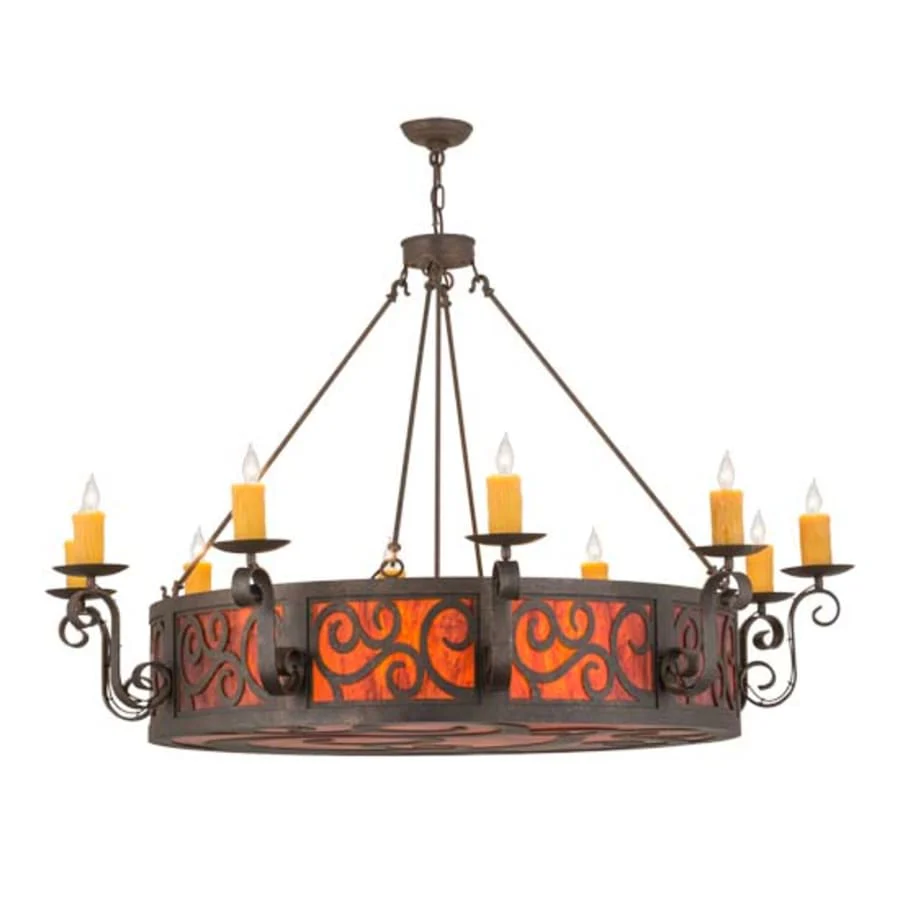 Meyda Tiffany Delano 40 Light 56" Wide Taper Candle Style Chandelier - Image 1