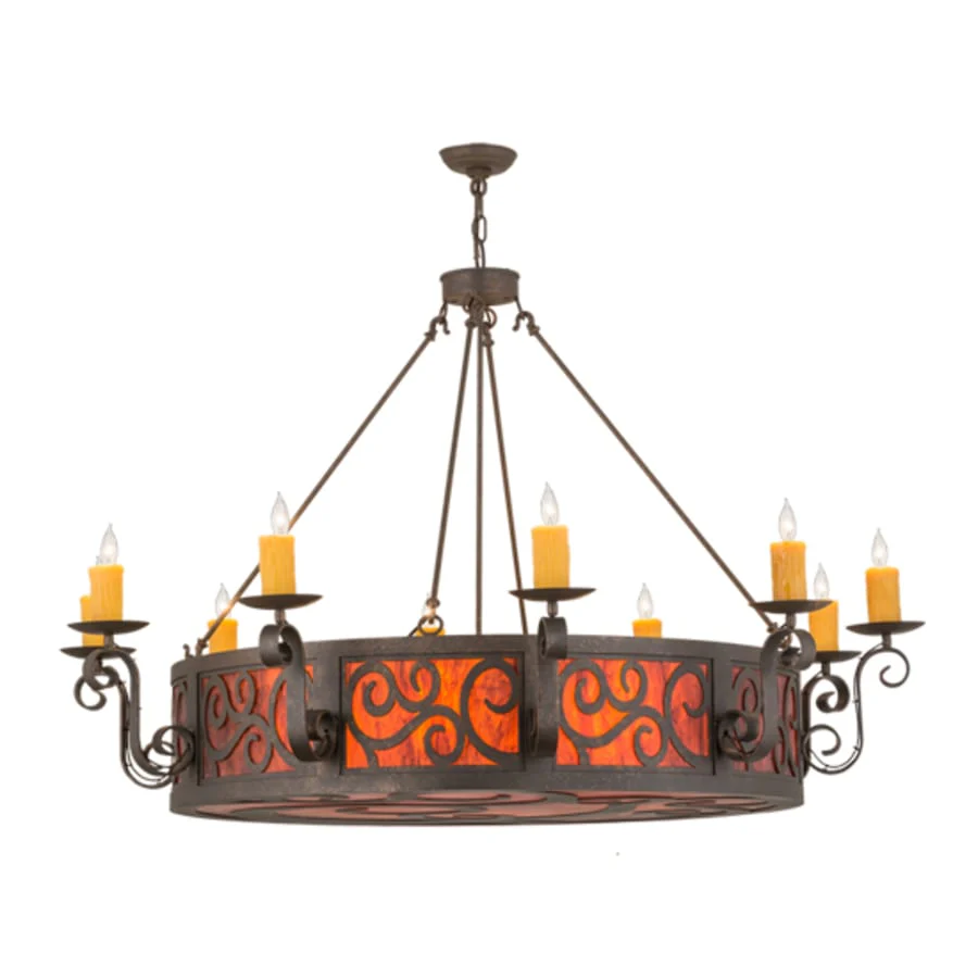 Meyda Tiffany Delano 40 Light 56" Wide Taper Candle Style Chandelier - Image 2