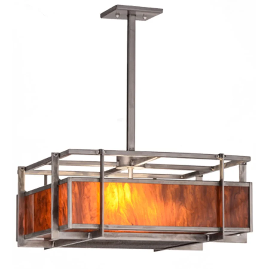 Meyda Tiffany Boulder Creek 2 Light 28" Wide Pendant - Image 2