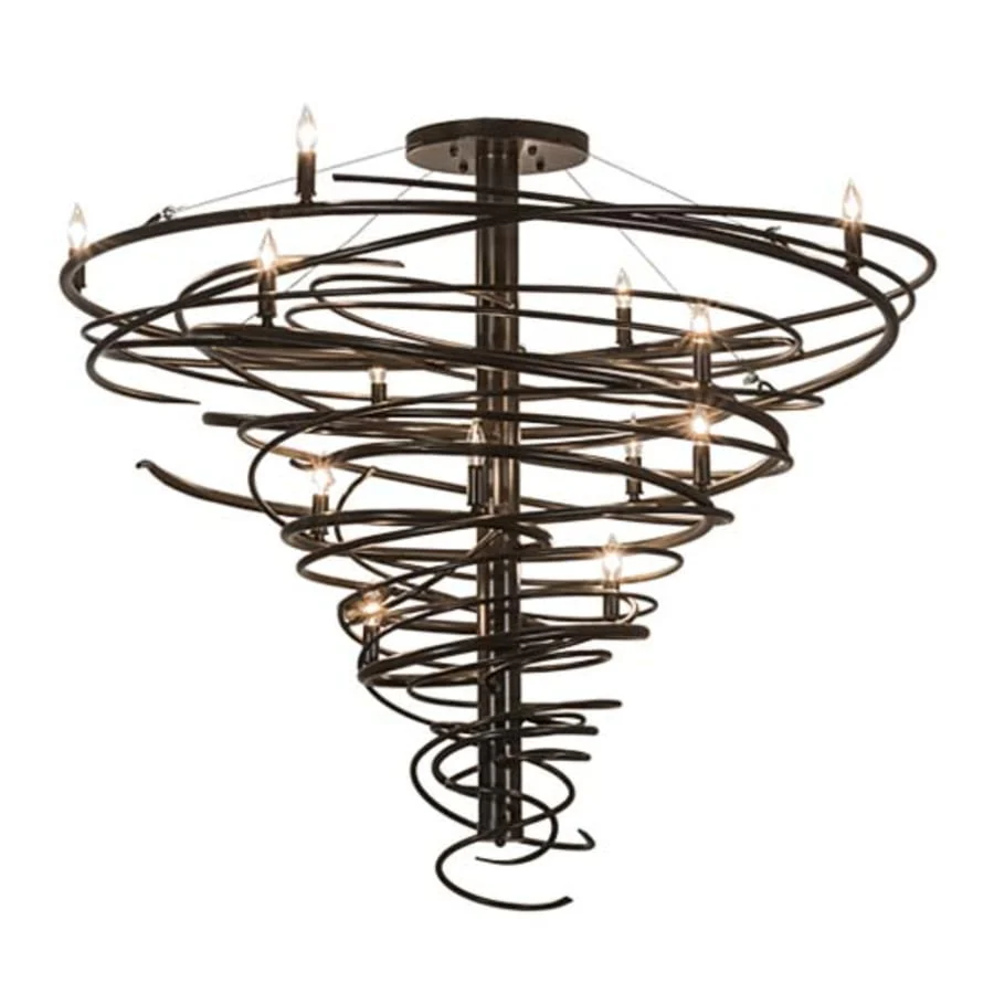 Meyda Tiffany Cyclone 14 Light 48" Wide Taper Candle Style Chandelier - Image 1