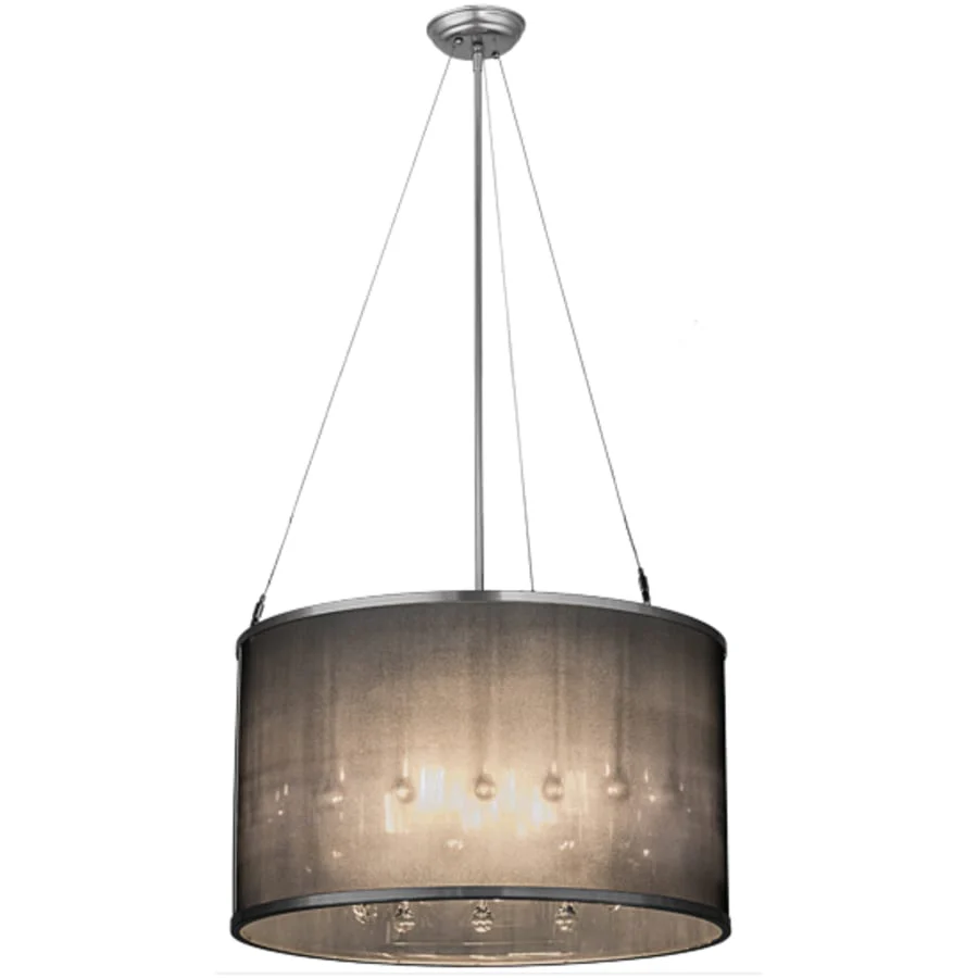 Meyda Tiffany Cilindro 9 Light 24" Wide Suspension Pendant - Image 3