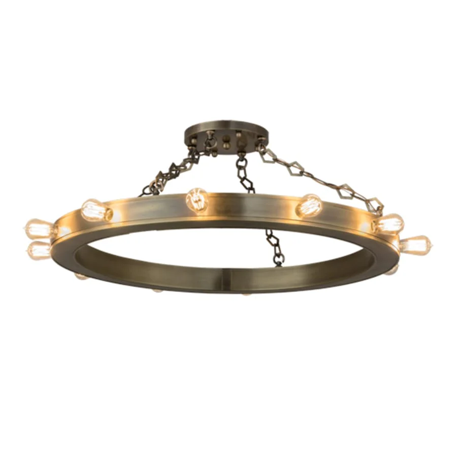 Meyda Tiffany Helm 12 Light 40" Wide Pendant - Image 2