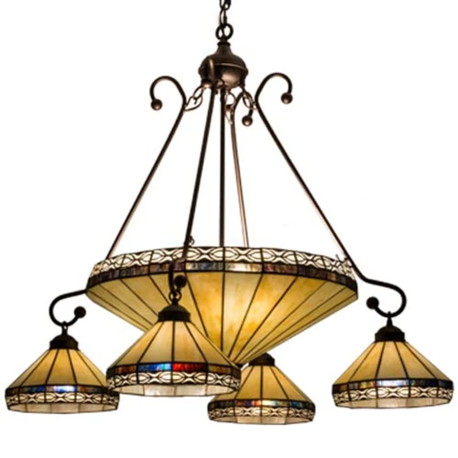Meyda Tiffany Crestwood 7 Light 36" Wide Chandelier - Image 1