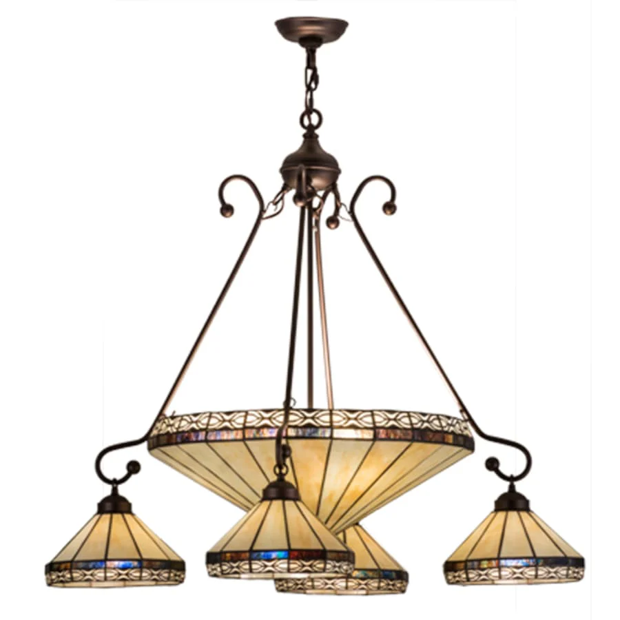 Meyda Tiffany Crestwood 7 Light 36" Wide Chandelier - Image 2