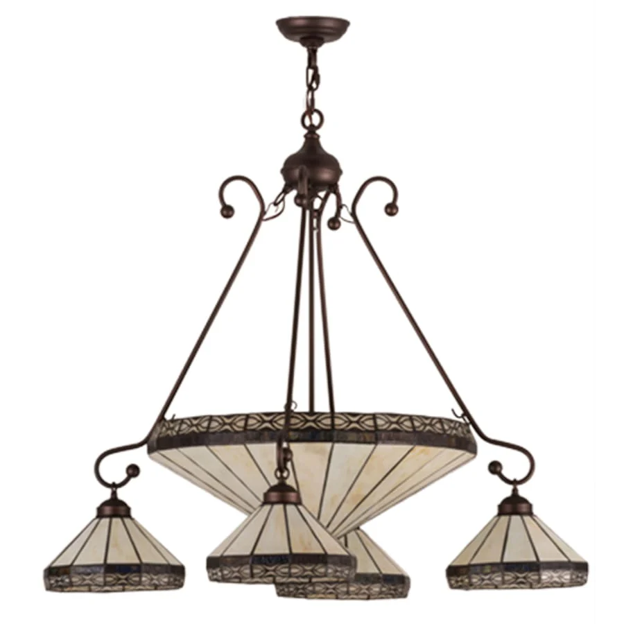 Meyda Tiffany Crestwood 7 Light 36" Wide Chandelier - Image 3