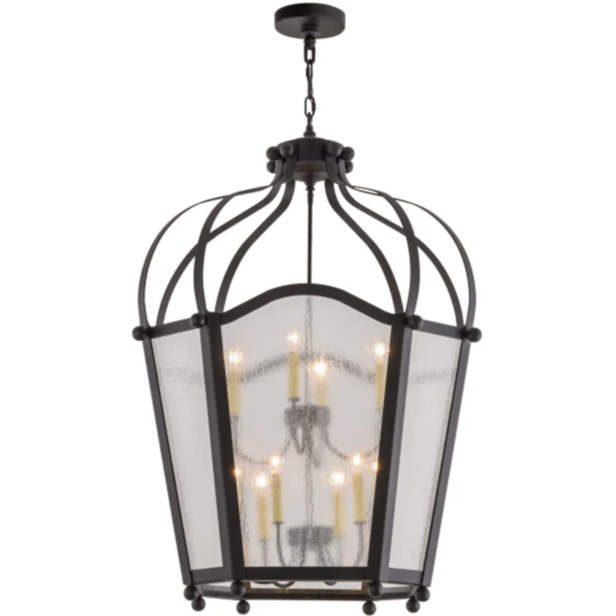 Meyda Tiffany Citadel 10 Light 33" Wide Taper Candle Pendant - Image 2