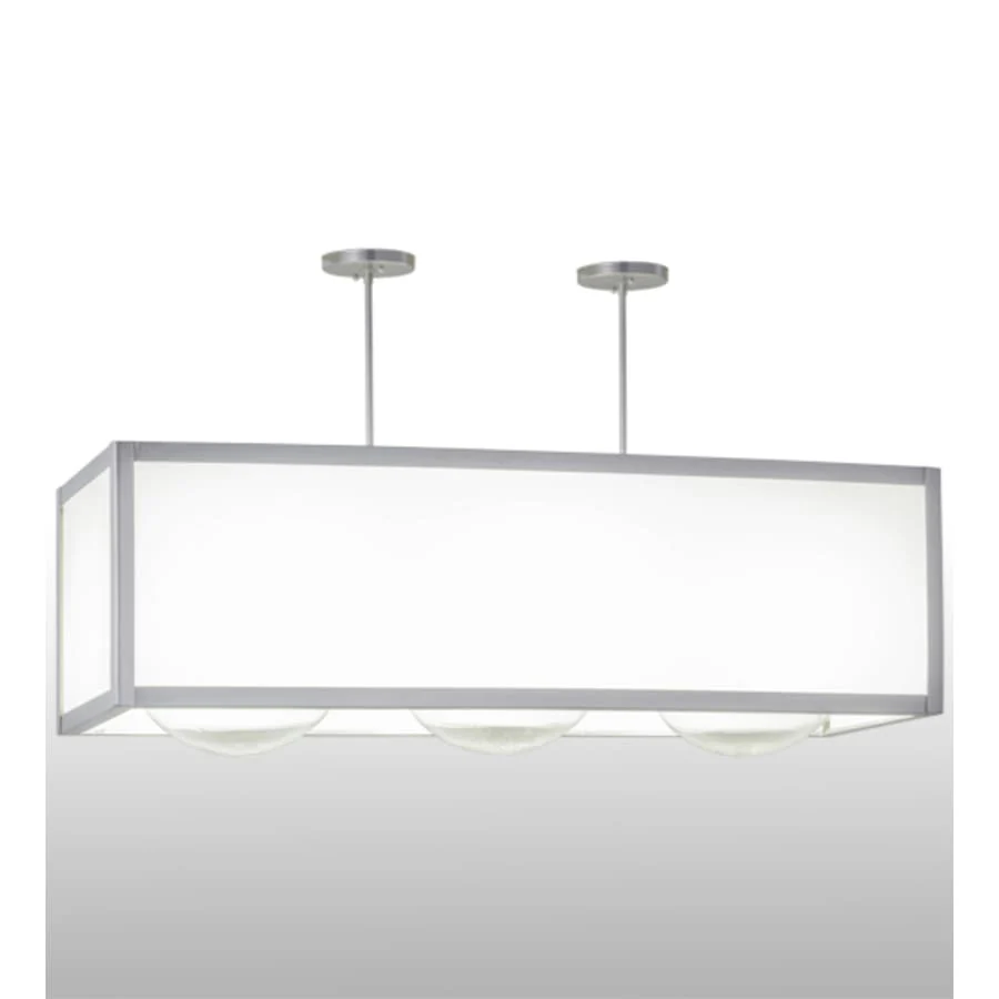 Meyda Tiffany Convex 3 Light 44" Wide Linear Pendant - Image 2