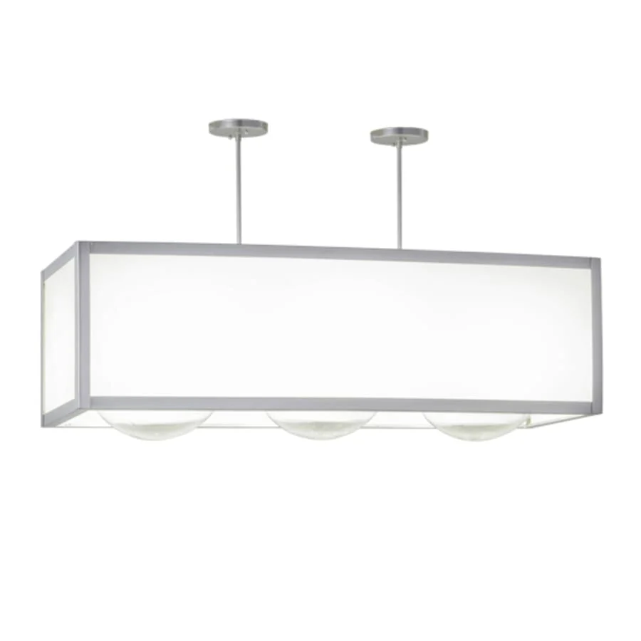 Meyda Tiffany Convex 3 Light 44" Wide Linear Pendant - Image 3