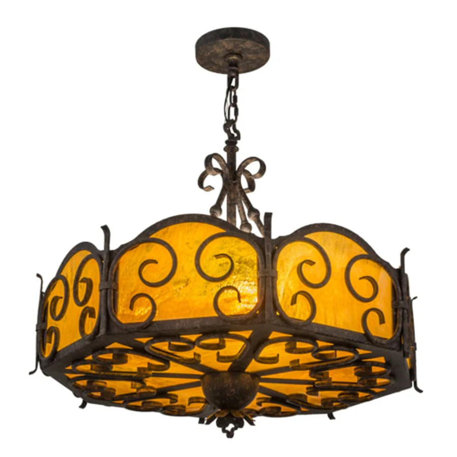 Meyda Tiffany Radha 4 Light 30" Wide Pendant - Image 2