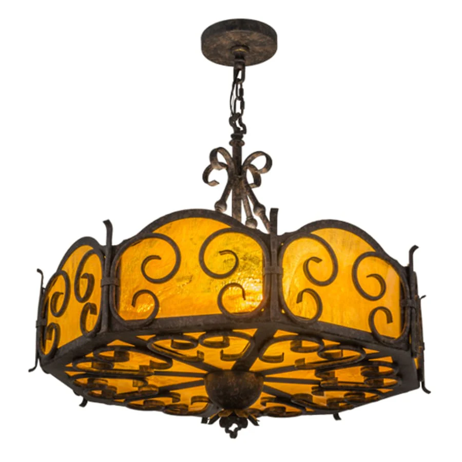 Meyda Tiffany Radha 4 Light 30" Wide Pendant - Image 3