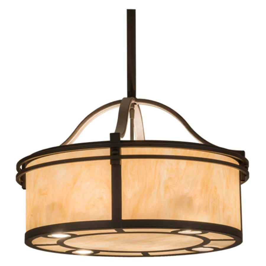 Meyda Tiffany Sargent 4 Light 24" Wide Pendant - Image 2