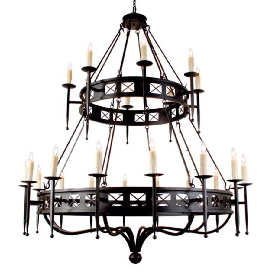 Meyda Tiffany Gina 24 Light 72" Wide Taper Candle Style Chandelier - Image 1